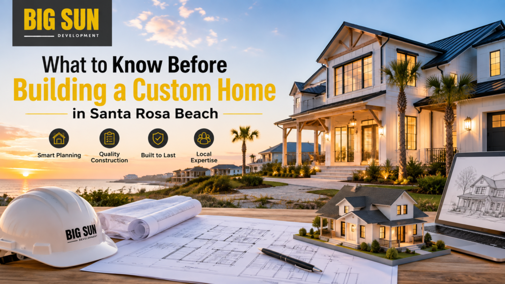 What to Know Before Building a Custom Home in Santa Rosa Beach