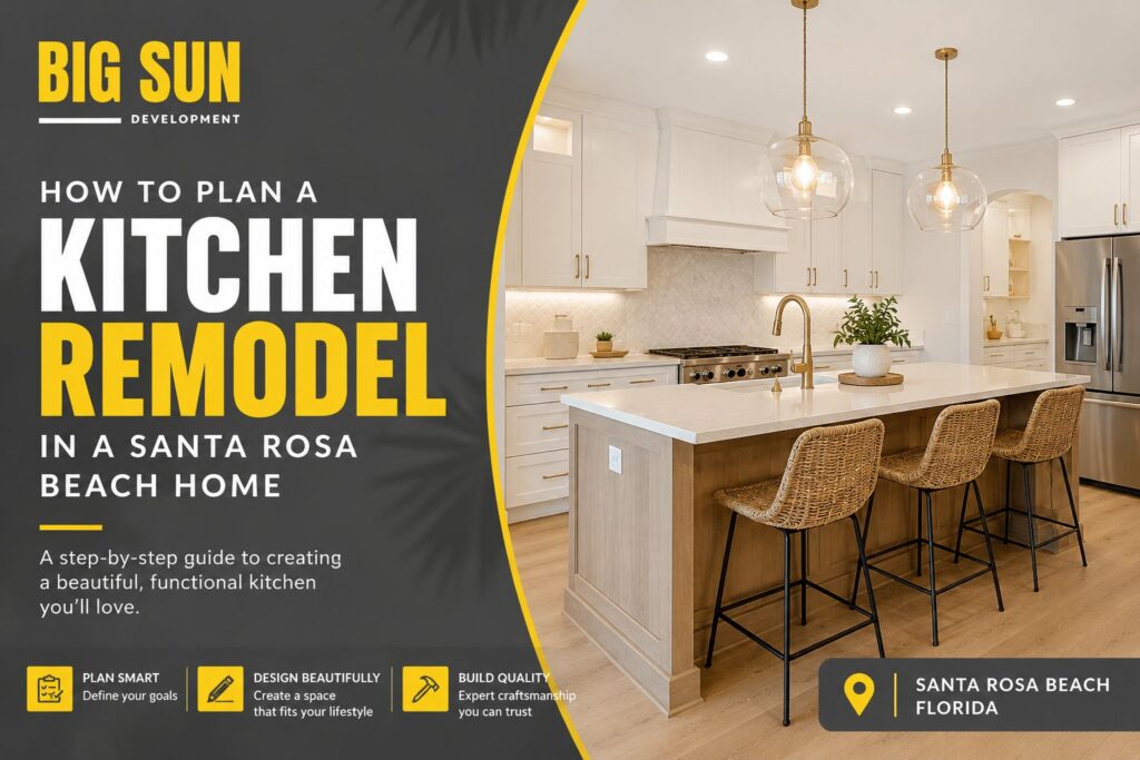 Kitchen Remodel Planning Guide for Santa Rosa Beach Homes